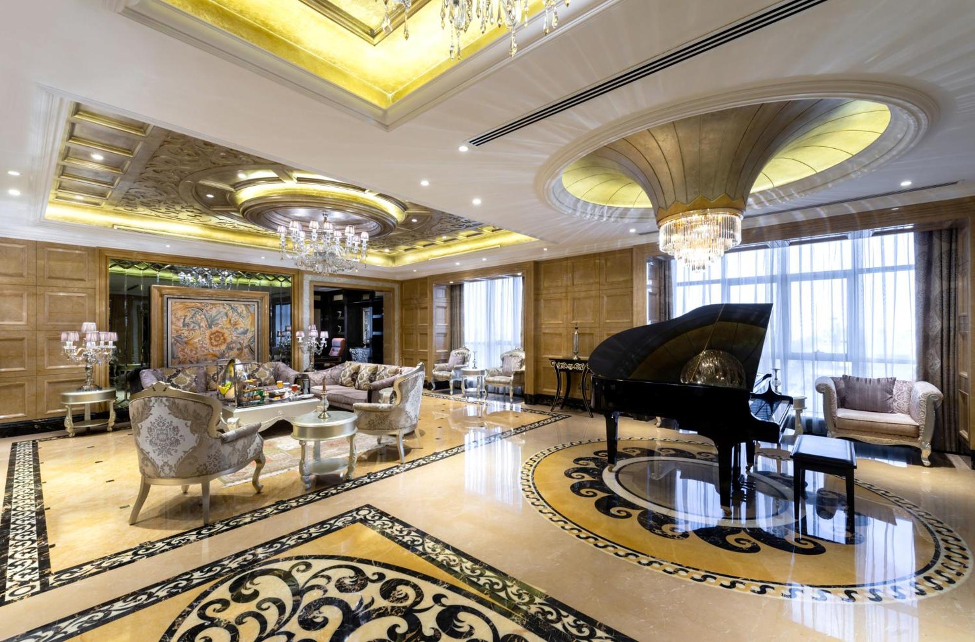 Narcissus Riyadh Hotel & Spa Kültér fotó The lobby of the hotel