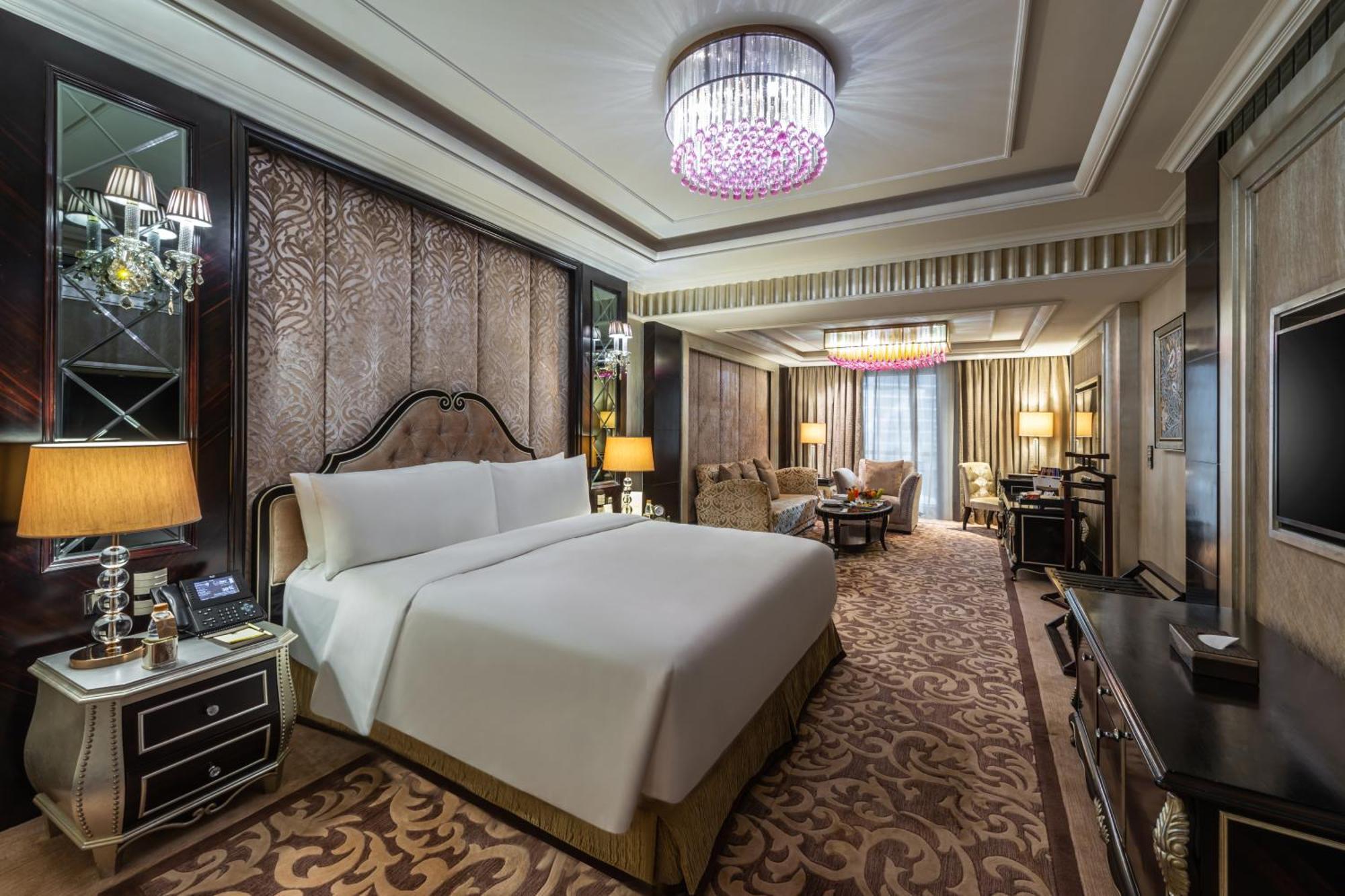 Narcissus Riyadh Hotel & Spa Kültér fotó A suite at the hotel