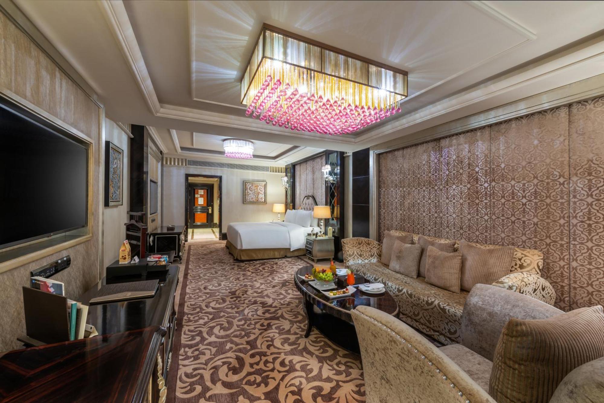 Narcissus Riyadh Hotel & Spa Kültér fotó A suite at the hotel