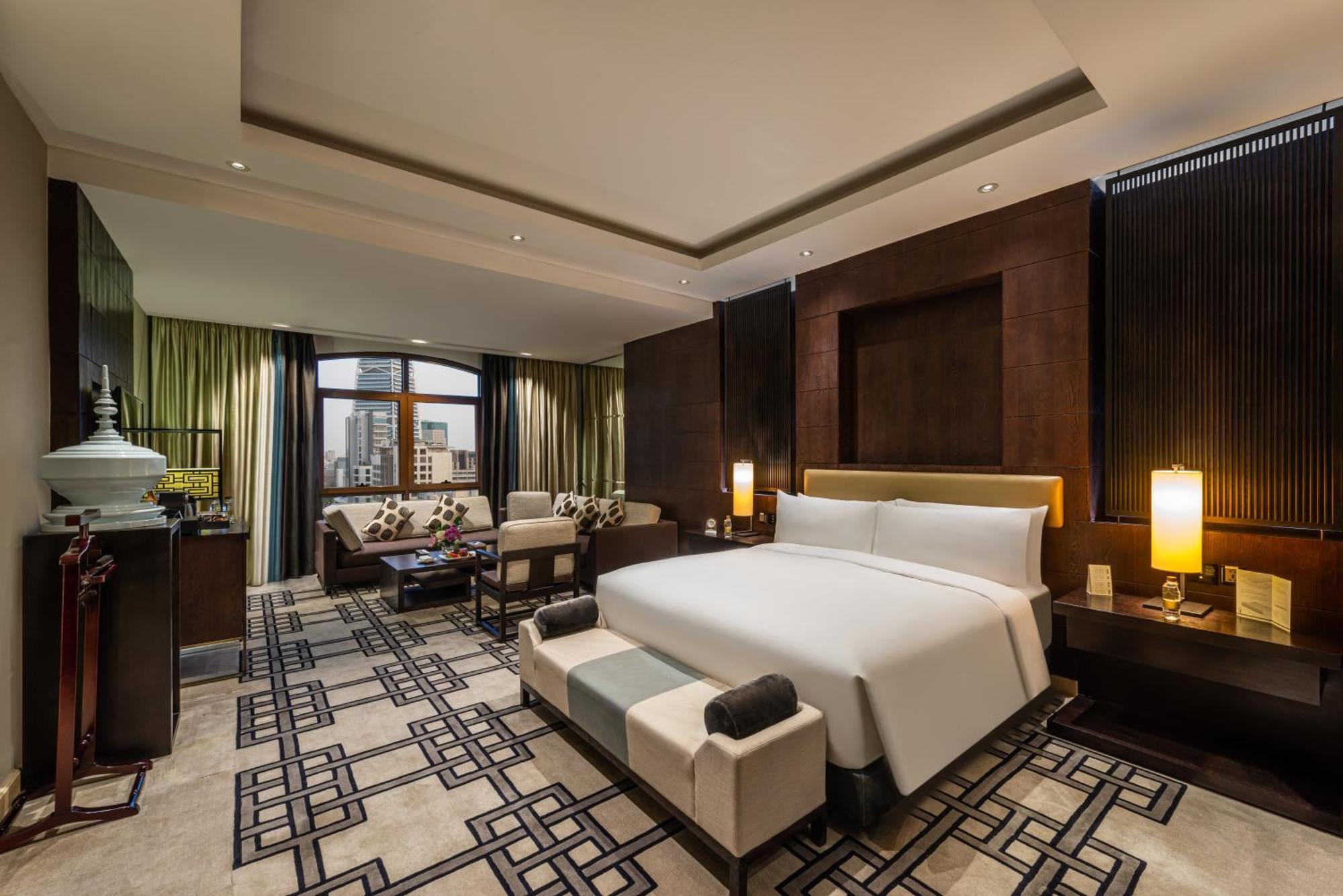 Narcissus Riyadh Hotel & Spa Kültér fotó A suite at the hotel