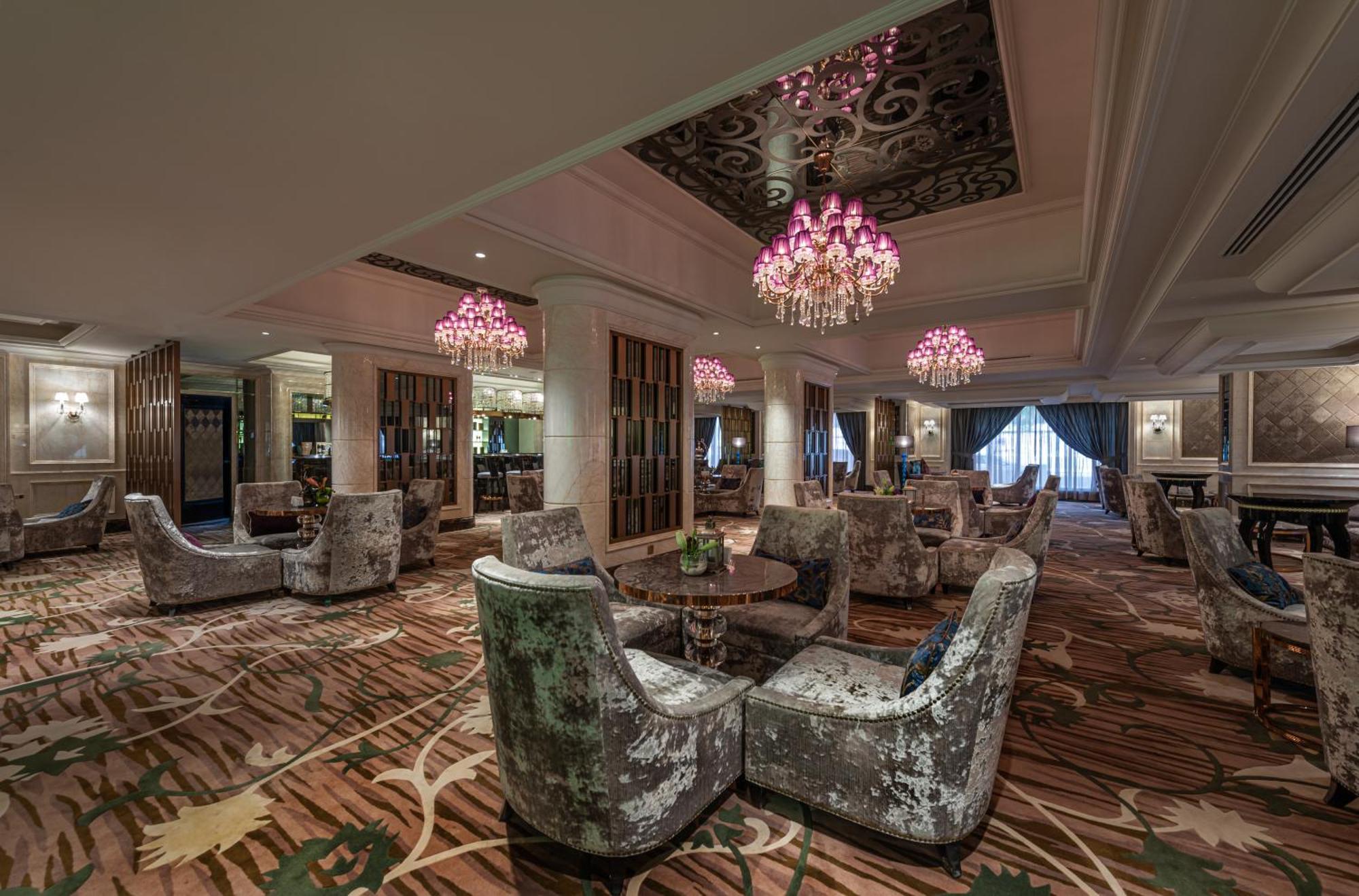Narcissus Riyadh Hotel & Spa Kültér fotó The lobby of the hotel